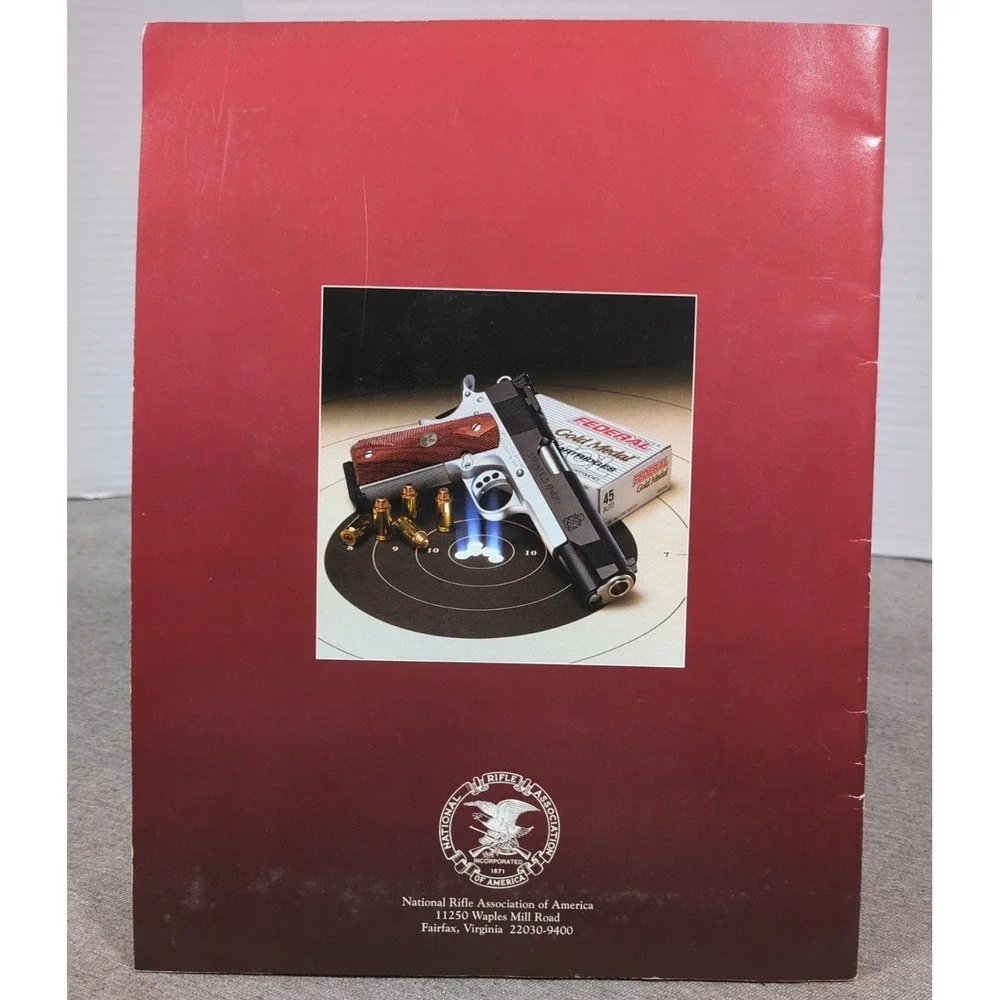 The .45 Automatic An‎ American Rifleman Reprint Third Edition 2nd Print 2000 NRA